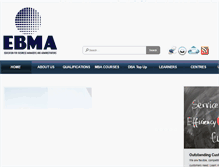 Tablet Screenshot of ebma.org.uk